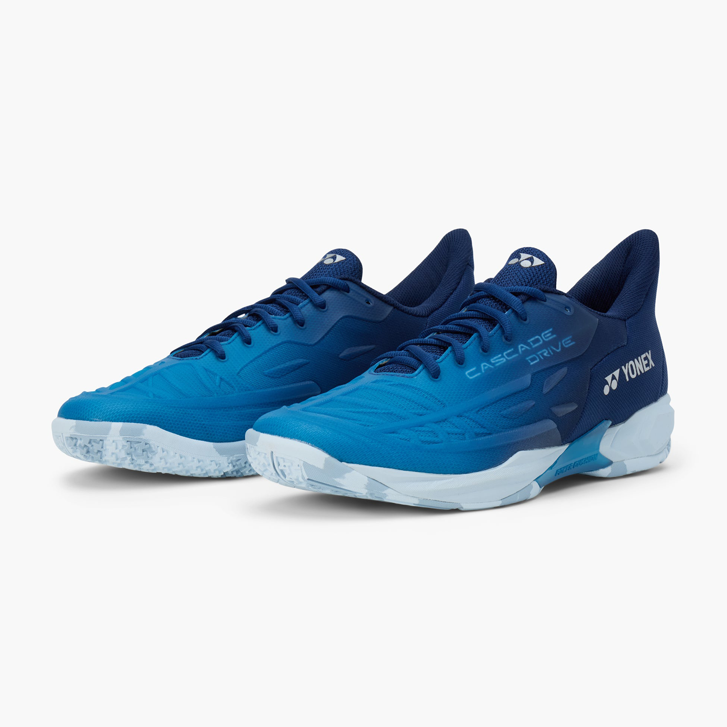 Yonex Cascade Drive 2 Badminton Shoes - Lightweight & Breathable for Men & Women (Clear Blue) | Perfect for Indoor Court Sports, Training & Competitive Play