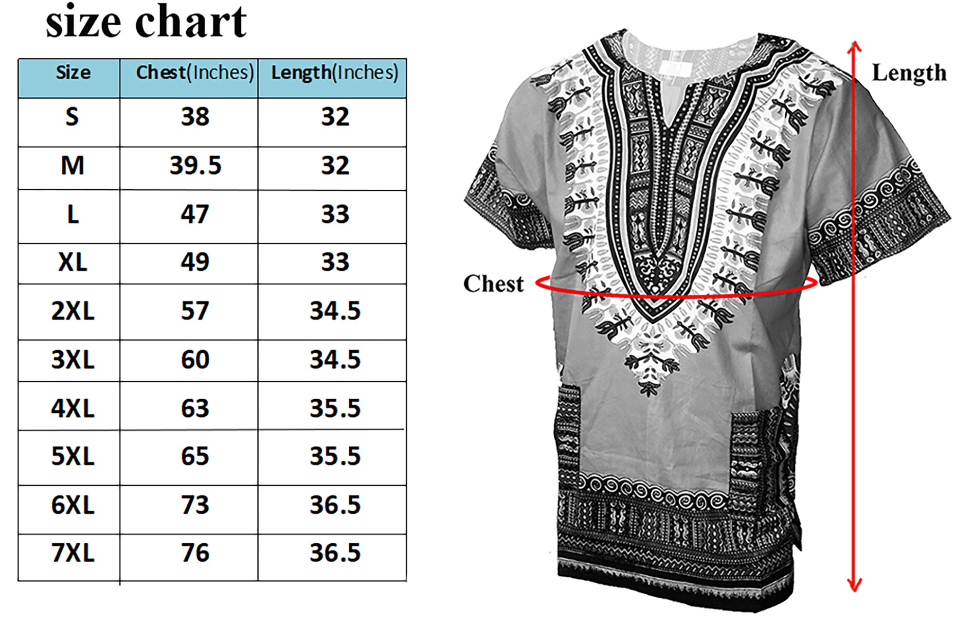 African Print Dashiki Shirt for Men & Women | White Unisex African Tunic | Festival Wear, Cruise Outfit, Concert Attire | DP3830M | Perfect for Cultural Events, Beach Vacations & Summer Parties