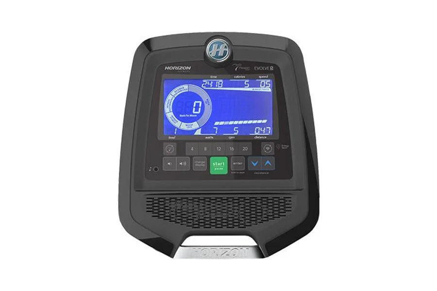 Horizon Evolve 5 Elliptical Machine - Low Impact Cardio Trainer for Home Gym, Fitness & Weight Loss | Perfect for Small Spaces & Apartment Workouts