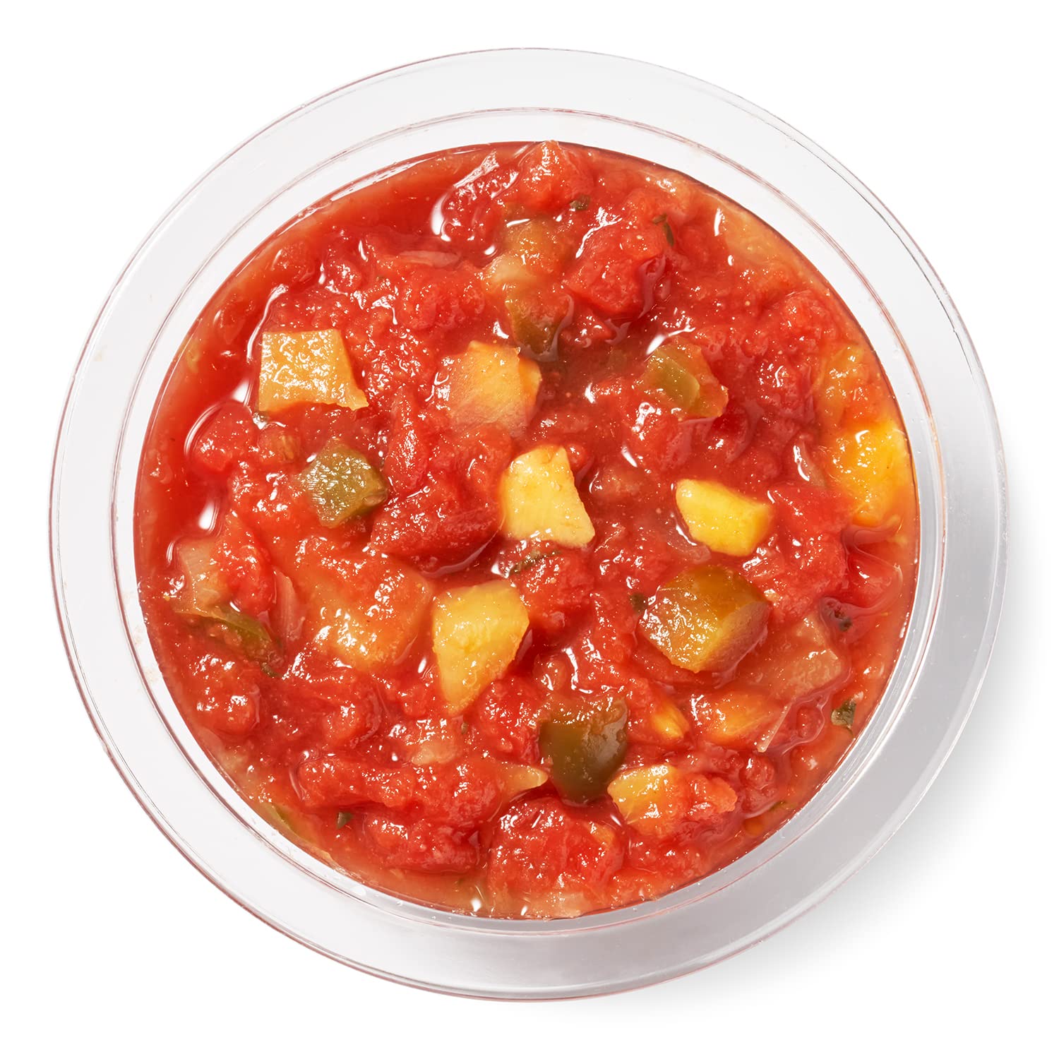 Amazon Kitchen Mango Peach Salsa - Mild Flavor 16 Oz Jar | Perfect for Chips, Tacos, Grilled Meals & Party Dips