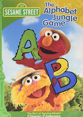 Sesame Street Alphabet Jungle Game - Fun ABC Learning Toy for Kids, Educational Toddler Gift, Interactive Play for Preschool & Kindergarten Classrooms