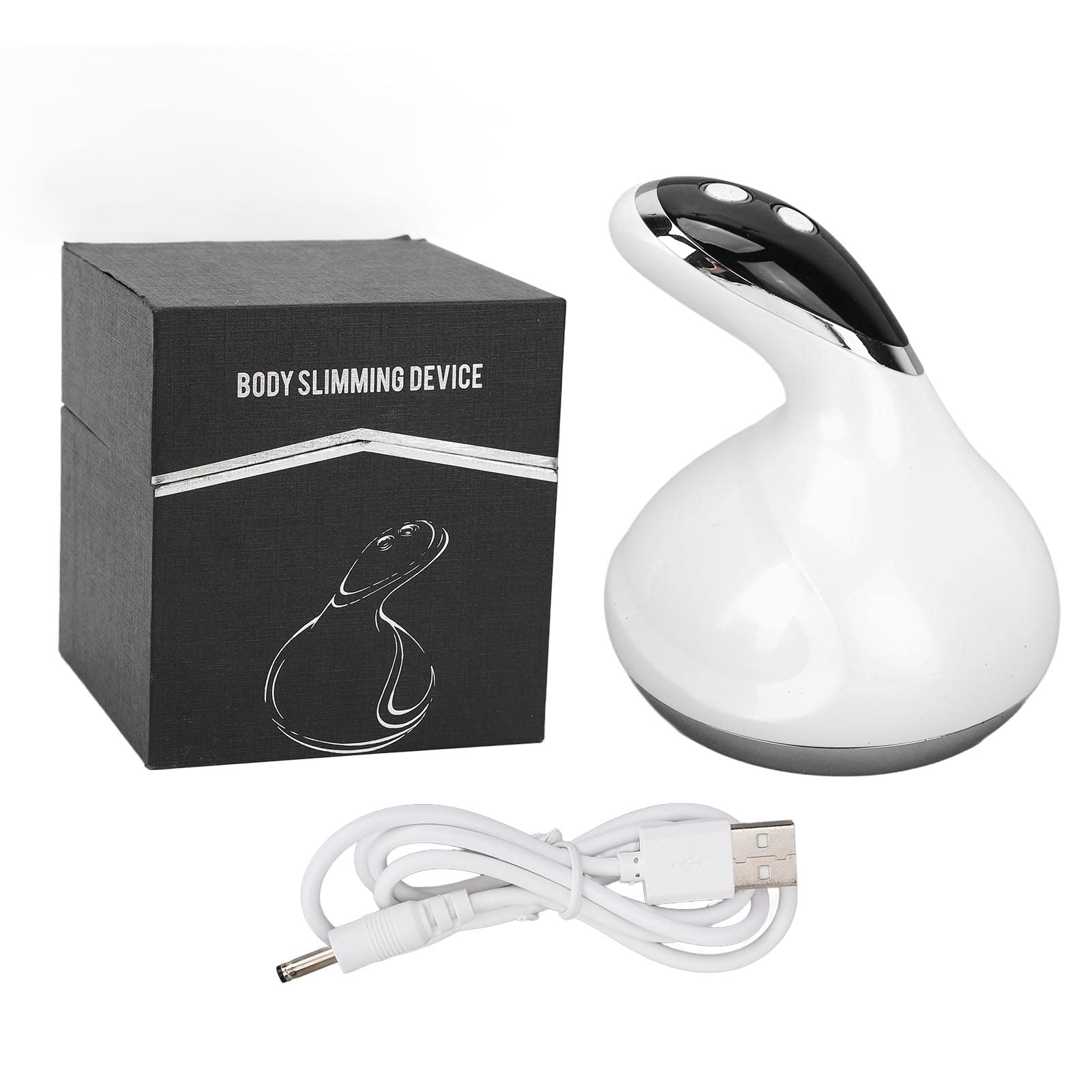 Handheld Body Sculpting Machine - 4 Mode RF Fat Burning & Cavitation Device, Electric Body Slimming Massager for Cellulite Reduction & Weight Loss with LED Display | Perfect for Home Spa, Post-Workout Recovery & Body Contouring
