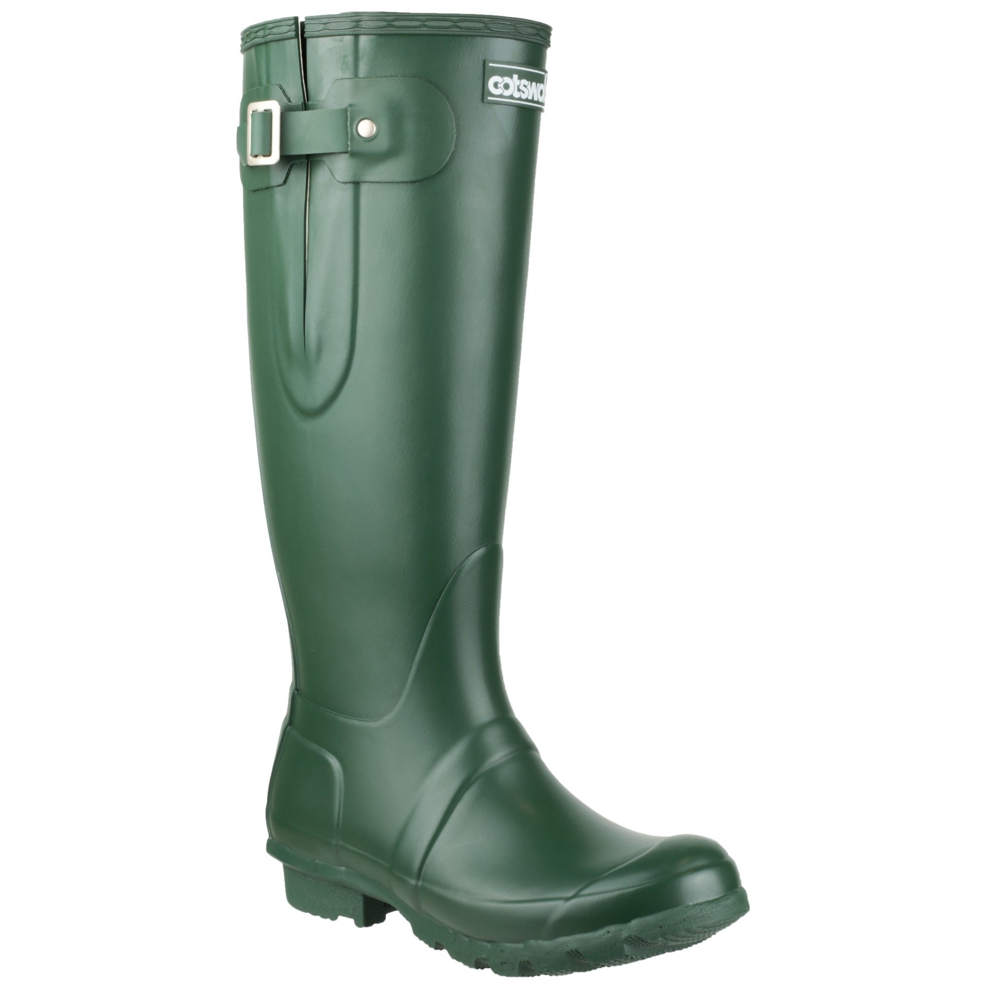 Unisex Green Rubber Windsor Wellingtons Rain Boots - Size 5 US - Waterproof Garden & Outdoor Shoes for Men & Women - Perfect for Rainy Days, Farm Work, and Outdoor Adventures