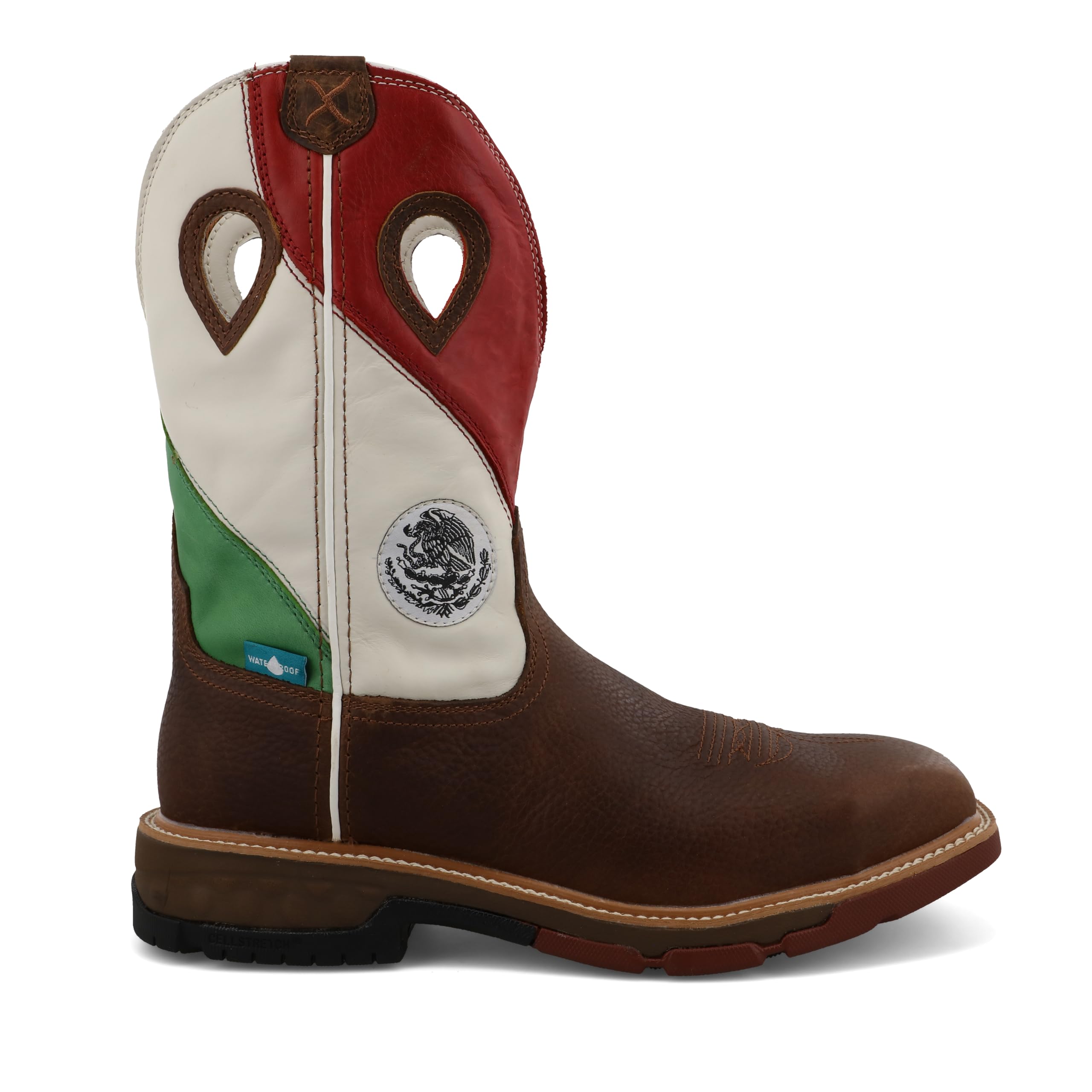 Twisted X Men's Comfortable Western Work Boots - Durable Leather Cowboy Boots for Ranch, Construction & Outdoor Work - Perfect for Riding, Hiking & Country Style Fashion