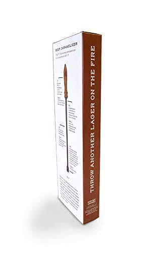 Premium Campfire Beer Caramelizer Poking Tool - 1571F Standard Kit | Novelty Beer Accessories for Home Brewing & Outdoor Camping | Perfect Gift for Beer Lovers, Men, Women, Boyfriends | Great for Holidays, Parties, Birthdays & Backyard BBQs