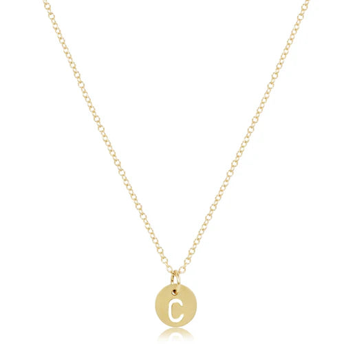 16K Gold Initial Necklace for Women - Personalized Custom Name Letter Pendant Jewelry Gift for Mom, Wife, Daughter | Birthday, Anniversary, Christmas Present