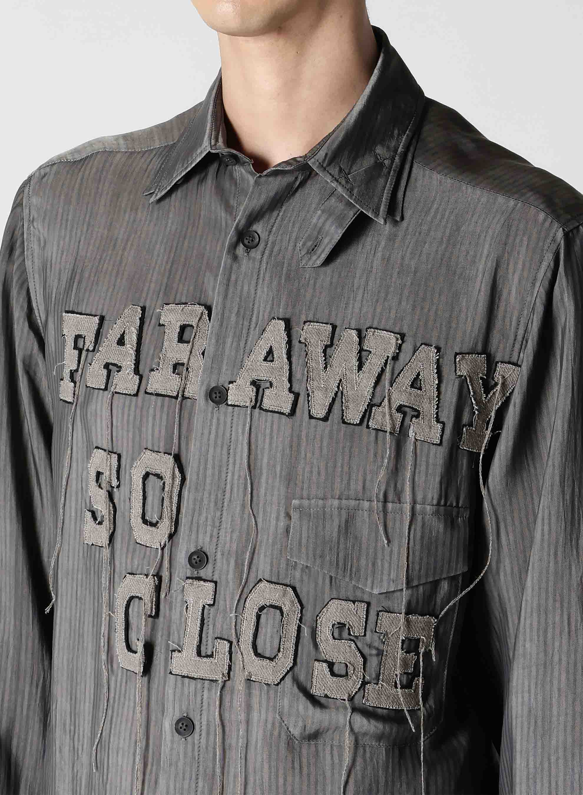 Elegant Striped Ink Blouse with Patch Detail - Women's Fashion Top for Office, Party & Casual Wear