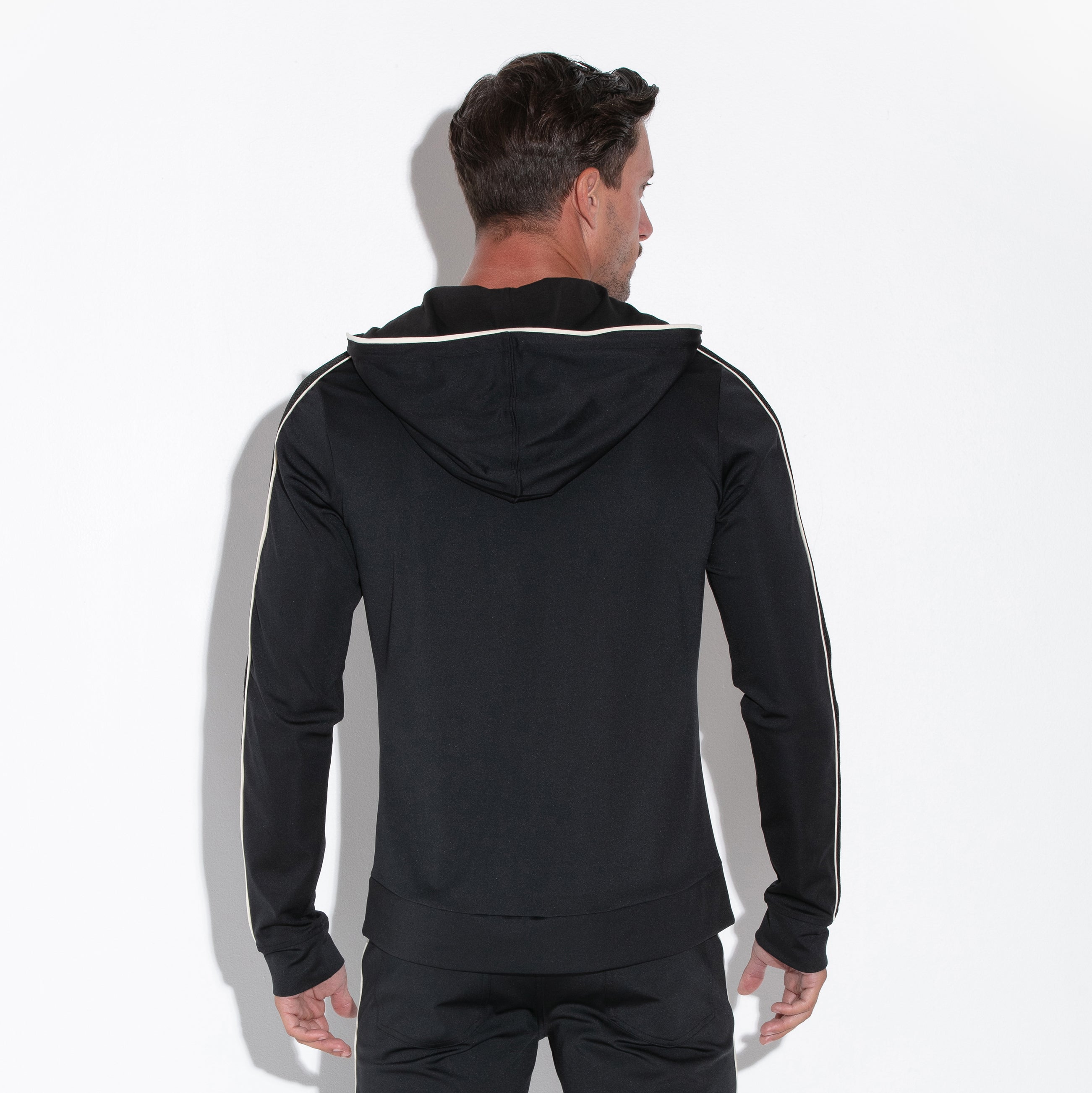 Code 22 Downtown Hoodie 9930 - Black Men's Streetwear Pullover | Perfect for Urban Fashion & Casual Outfits