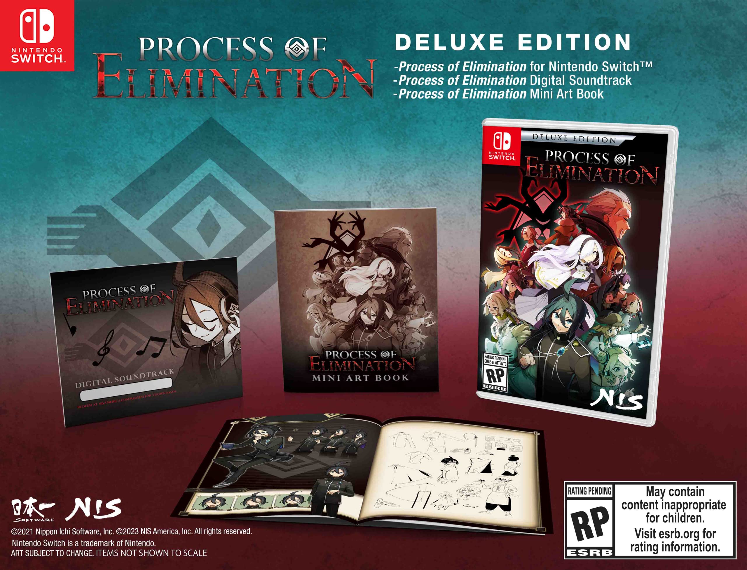 Process of Elimination: Deluxe Edition - Nintendo Switch Game | Mystery Puzzle Adventure for Teens & Adults | Perfect for Family Game Nights & Solo Detective Challenges