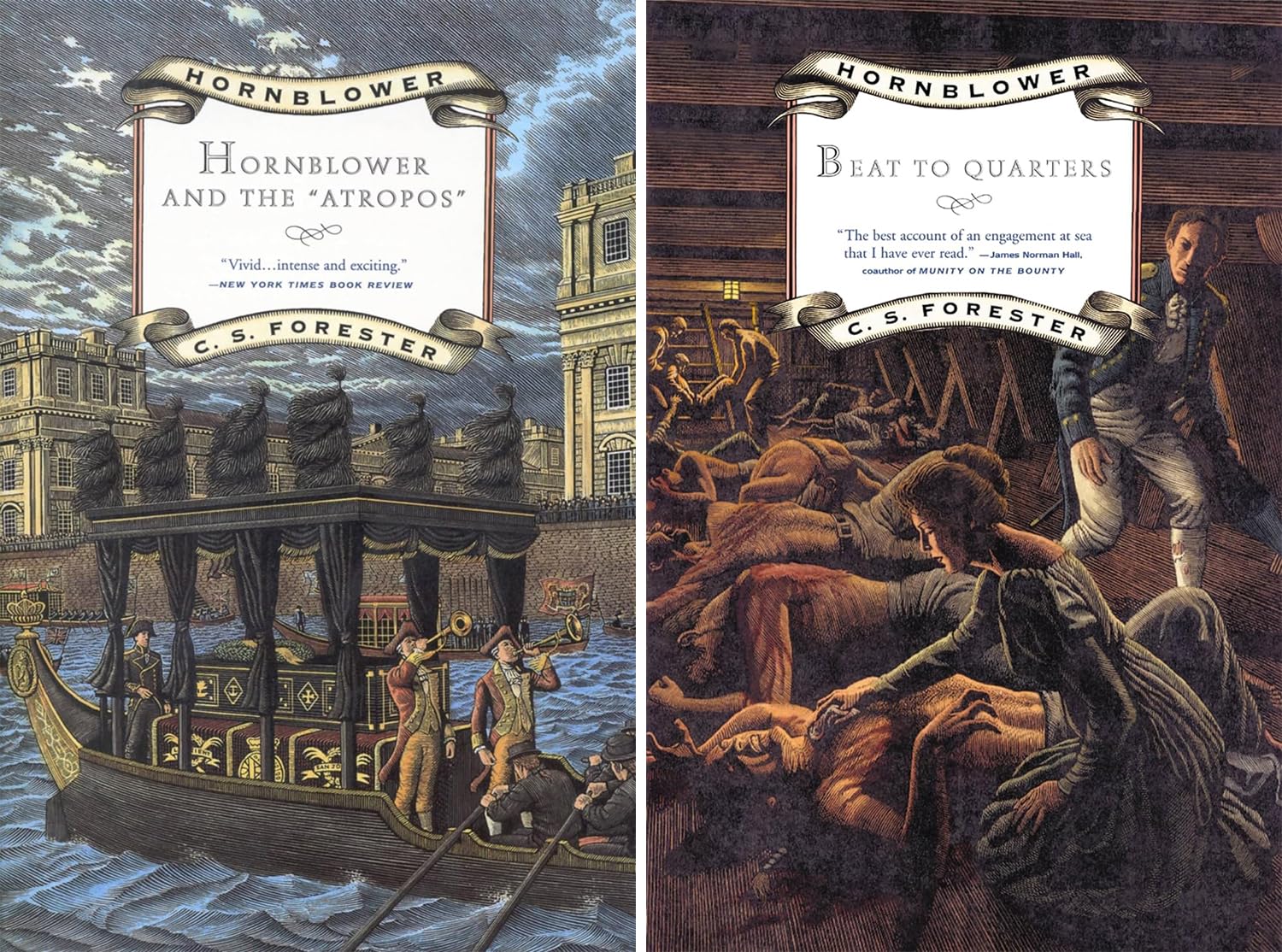 C.S. Forester Hornblower Saga 11-Book Collection Set - Mr. Midshipman Hornblower, Lieutenant Hornblower & More - Historical Naval Fiction Series - Perfect for Book Lovers & Maritime History Enthusiasts