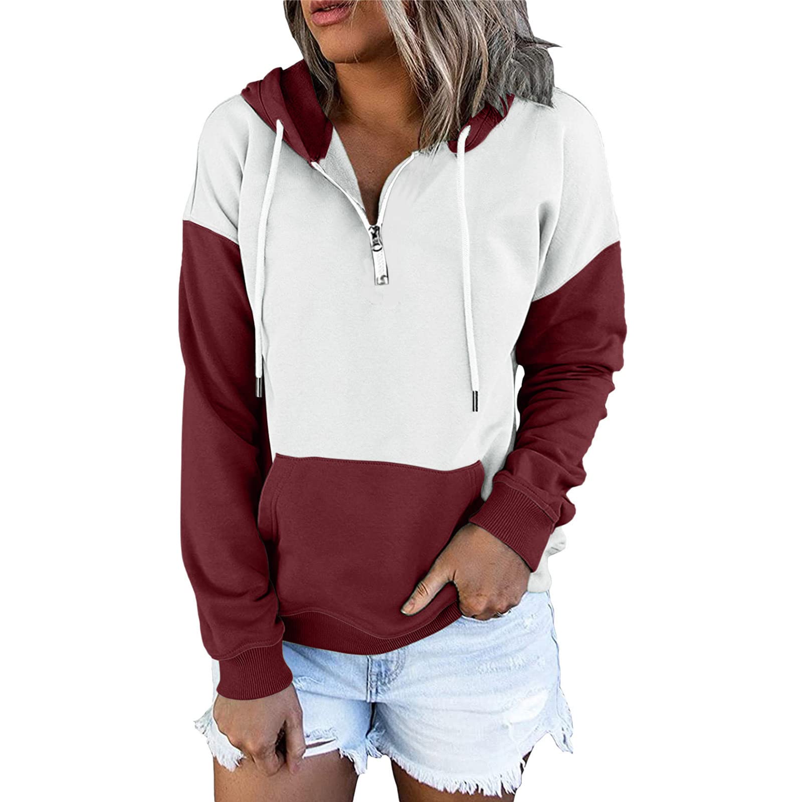 Women's Casual Long Sleeve Solid Color T-Shirt - Loose Crew Neck Flare Sweatshirt Blouse Tunics for Fall | Comfortable Everyday Wear, Layering & Outfit Styling