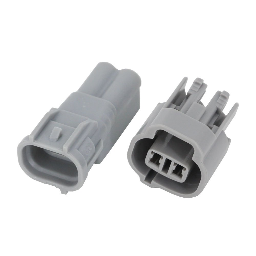 5 Sets 2 Pin DJ7023-2-11/21 Waterproof Car Connector Plug - Fog Lamp Electrical Connector for SGMW Toyota & Other Vehicles - Ideal for Headlight Wiring & Off-Road Lighting Upgrades