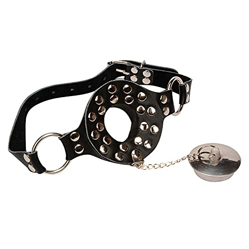 Premium Adjustable Silicone BDSM Mouth Gag - Open Mouth Plug for Fetish Lovers, Bondage Restraints & Slave Play - Perfect for Roleplay, BDSM Scenes & Erotic Exploration