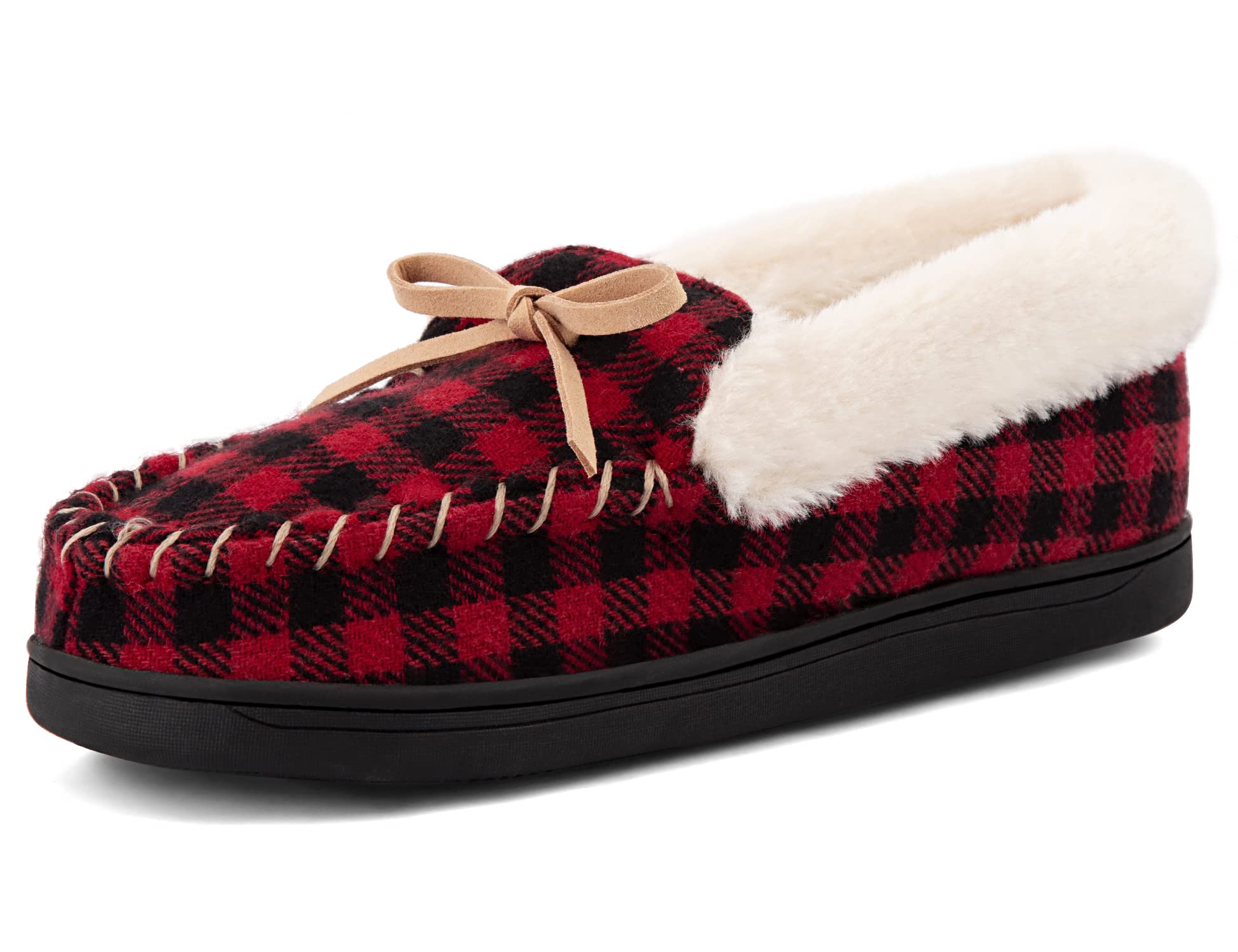 MaxMuxun Women's Moccasin Slippers - Soft Comfortable Indoor/Outdoor House Shoes for Women - Perfect for Home, Office, and Casual Wear