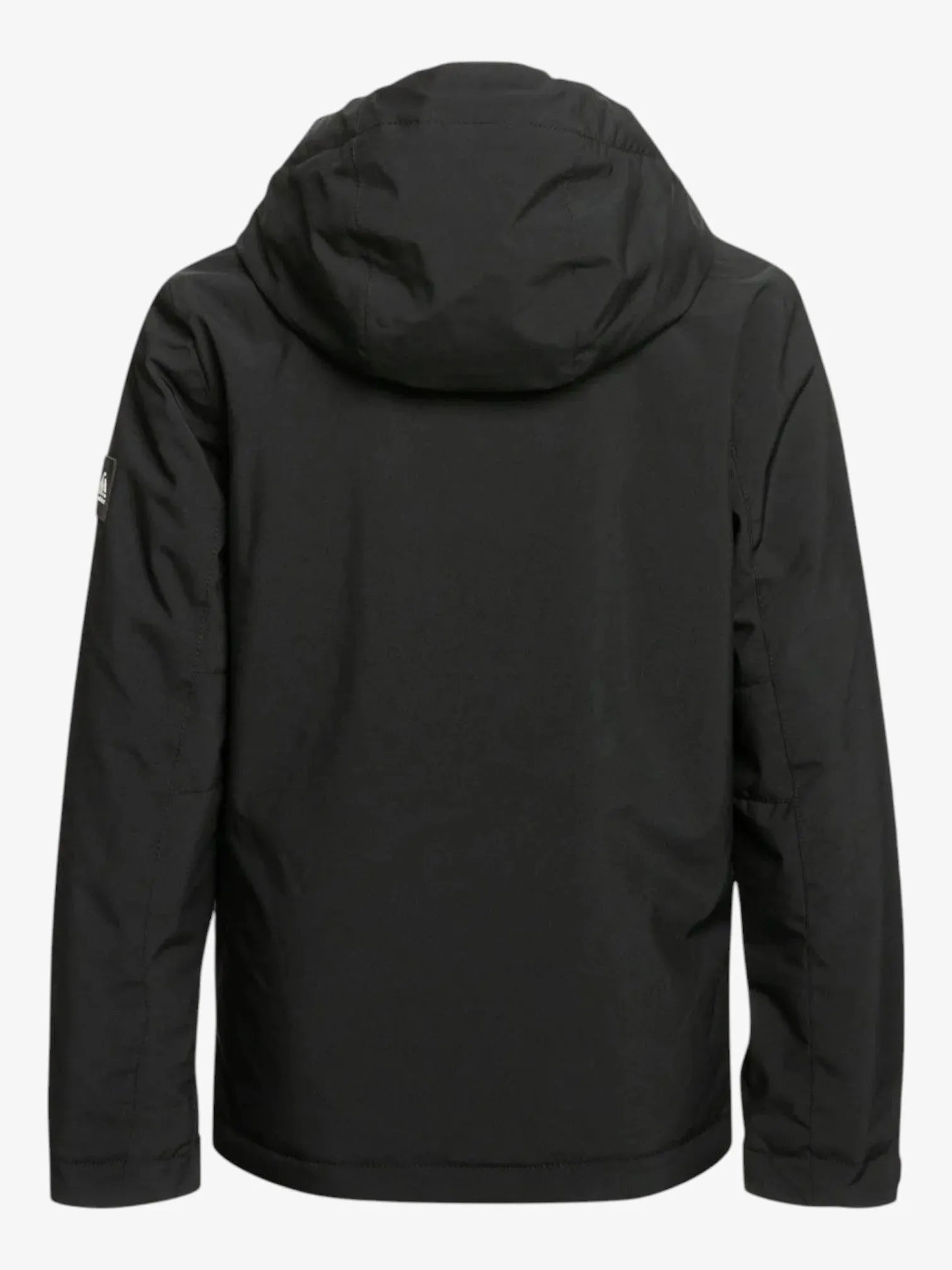 Quiksilver Snow Mission Solid Black Kids Snow Jacket - Warm & Waterproof Winter Coat for Boys & Girls - Perfect for Skiing, Snowboarding & Outdoor Adventures