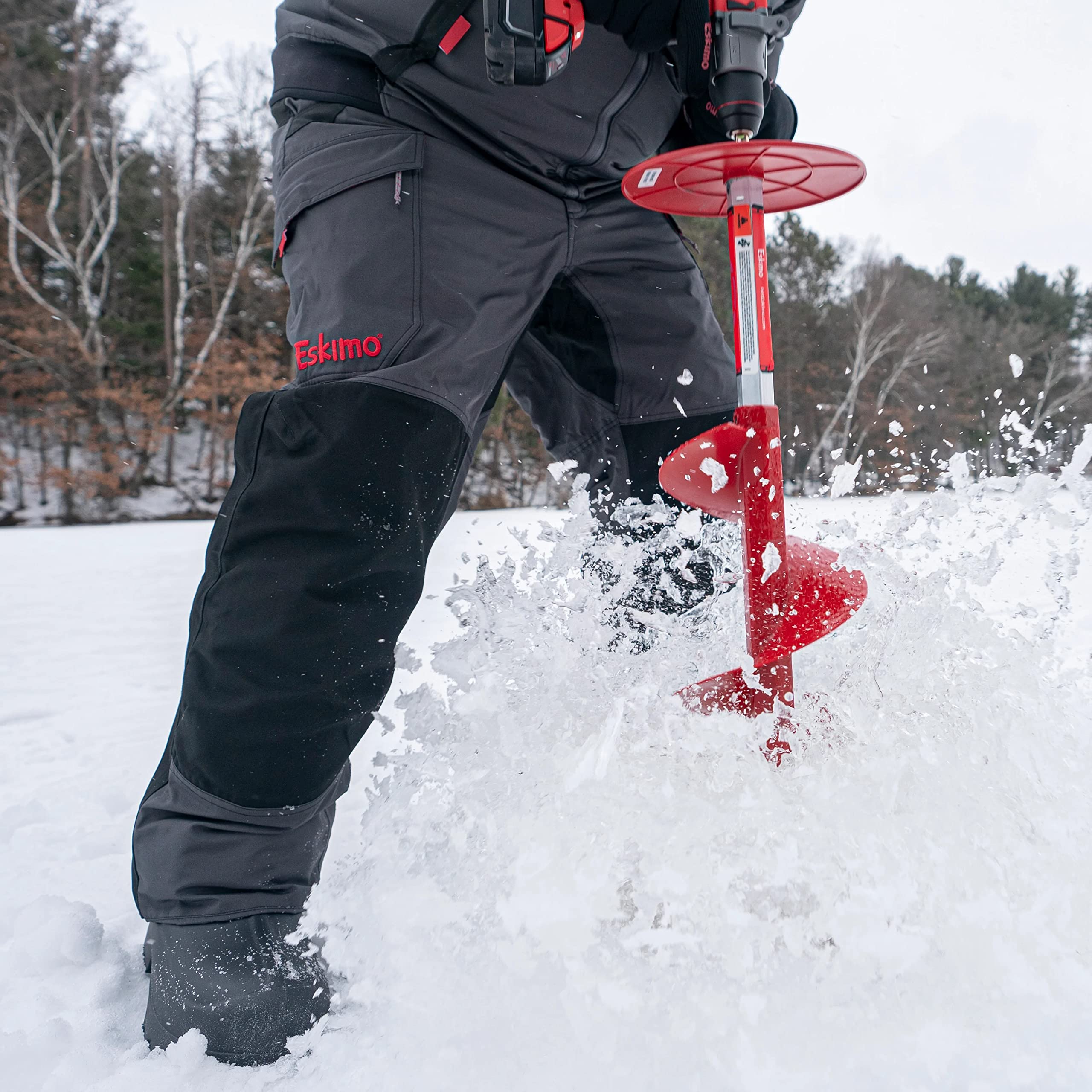 ESKIMO Scout™ Men's Ice Fishing Pants - Forged Iron (39440) - Waterproof & Insulated Winter Gear for Ice Fishing, Hunting & Cold Weather Outdoor Activities