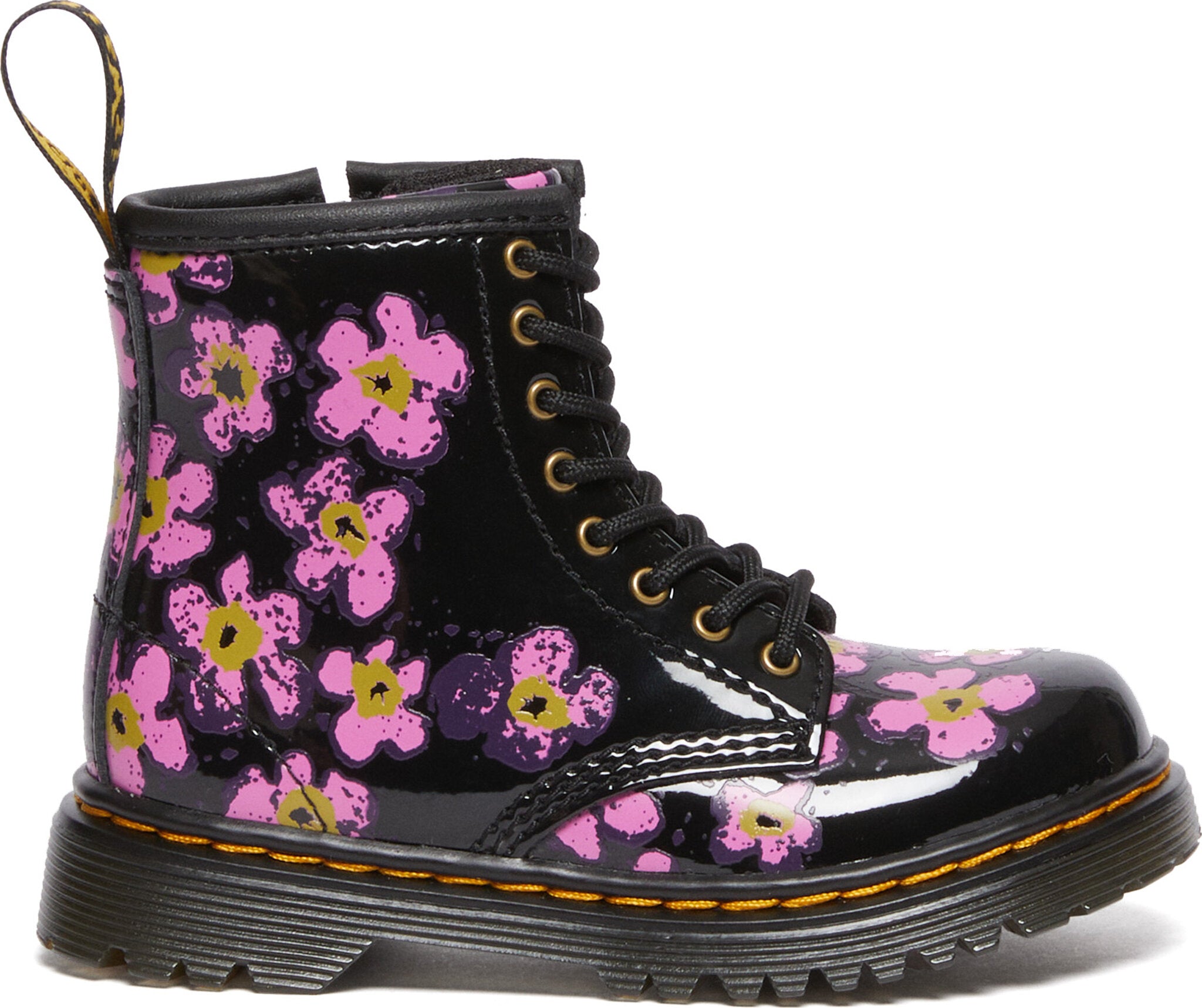 Dr. Martens 1460 Leather Ankle Boots for Youth - Classic 8-Eye Lace-Up Boots for Teens | Perfect for School, Streetwear & Punk Fashion