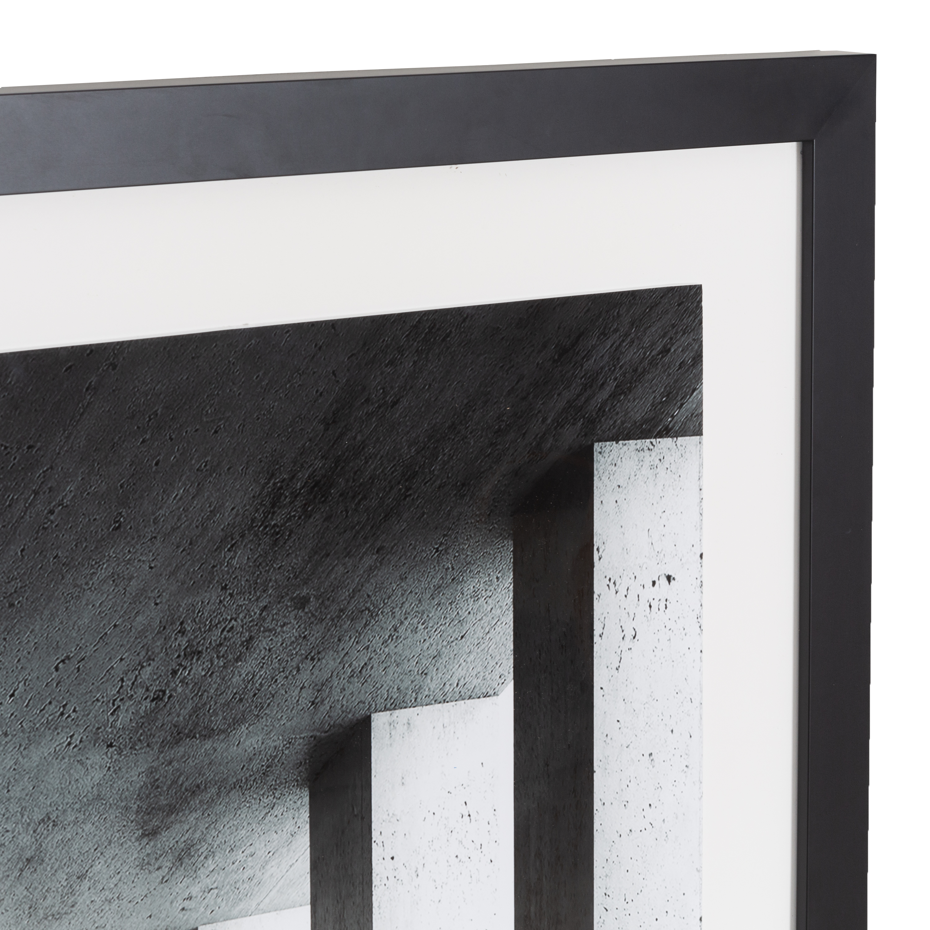 Brutalist Photo II Wall Art - Modern Abstract Black & White Photography Print - Perfect for Living Room, Bedroom, or Office Decor