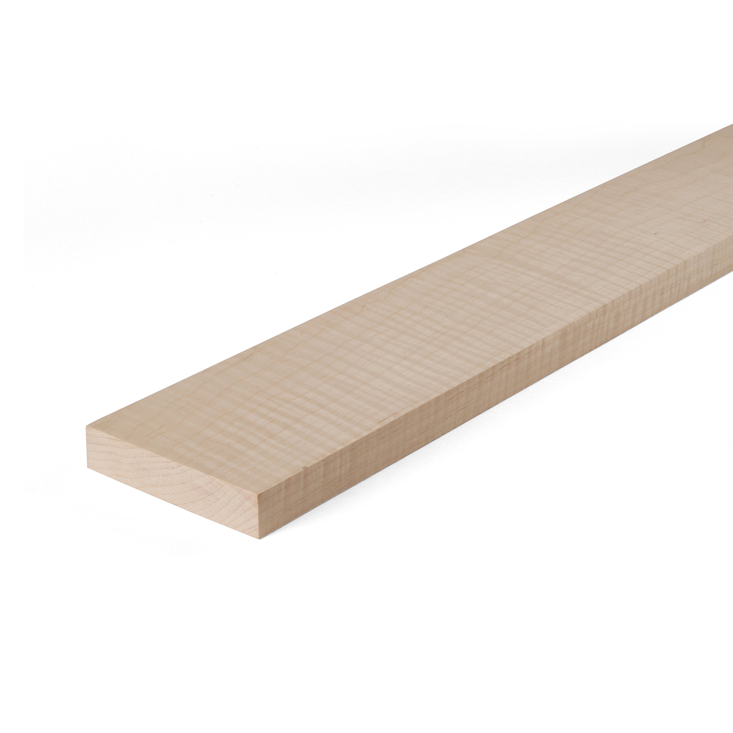Premium Curly Maple Electric Guitar Neck Blank for Bolt-On Replacement | DIY Guitar Building & Repair | Perfect for Custom Guitar Projects & Upgrades