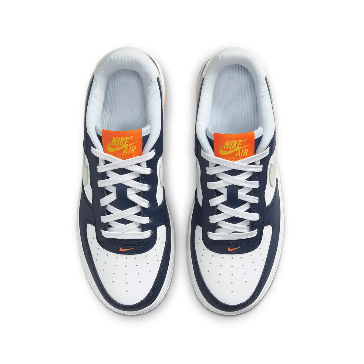 Nike Kids Air Force 1 LV8 Sneakers 'Midnight Navy' - Comfortable Basketball Shoes for Boys & Girls - Perfect for School, Sports & Casual Wear