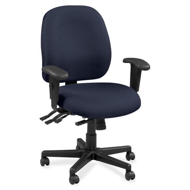Eurotech 4x4 Fabric Task Chair - Ergonomic Office Chair with Breathable Fabric Material (Model 49802A) - Perfect for Home Office, Computer Work & Conference Rooms