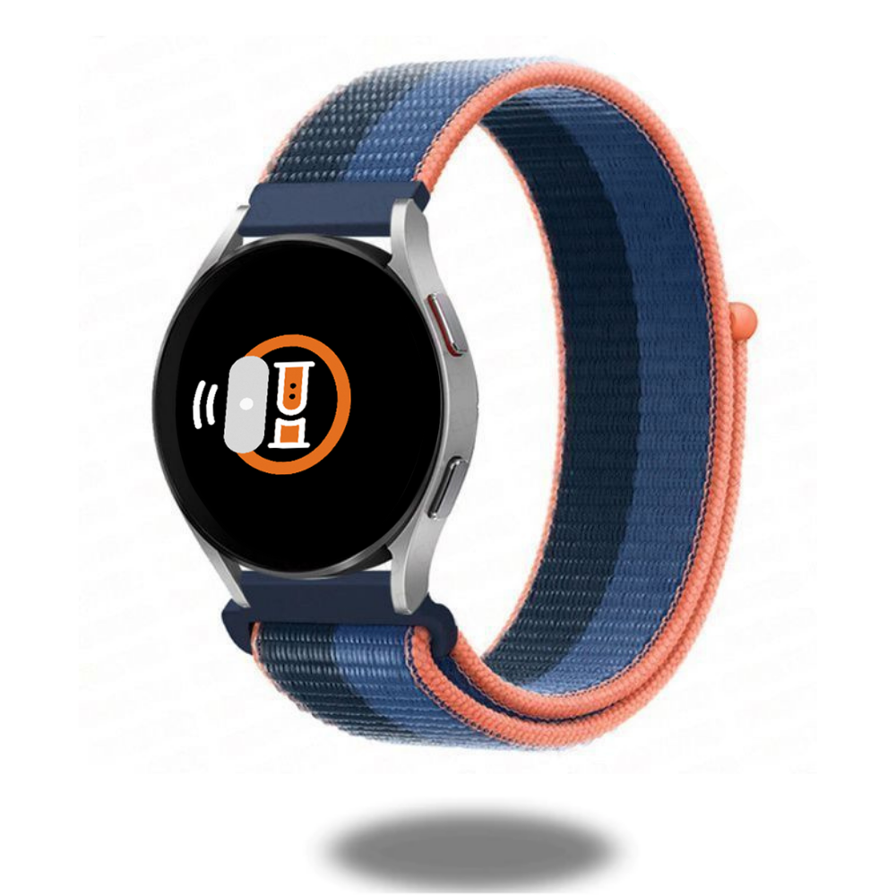 Nylon Sports Loop Bands 20mm & 22mm - Durable Resistance Bands for Fitness, Yoga, and Physical Therapy