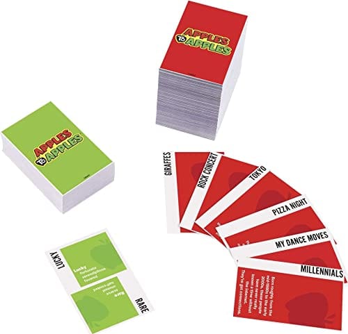 Apples to Apples Card Game - Fun Family Party Game for Kids & Adults with 1000 Hilarious Comparison Cards - Perfect for Game Nights, Birthday Parties & Family Gatherings