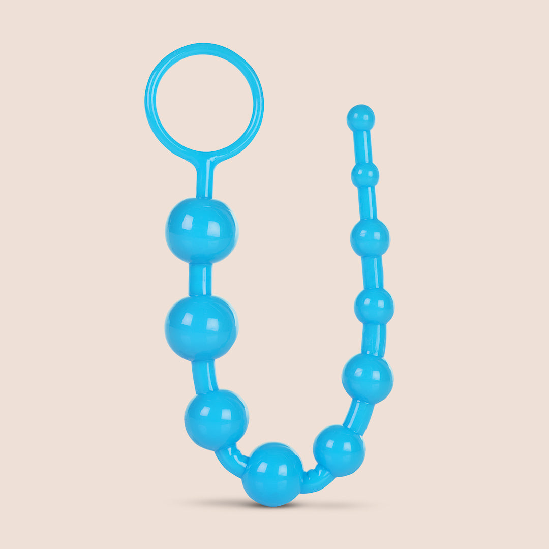 Shane's World® Advanced Anal 101™ Beaded Plug - Premium Silicone Anal Training Kit for Beginners & Advanced Users | Comfortable Stretching & Relaxation | Perfect for Solo Play & Couples Exploration