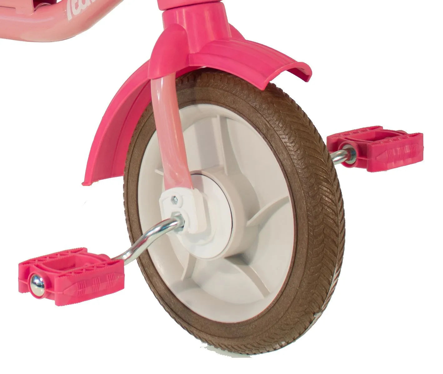 Italtrike® Passenger Tricycle for Kids - 3-Wheel Ride-On Toy with Parent Push Handle - Outdoor & Indoor Toddler Trike for Ages 1-3 Years - Perfect for Park Rides, Backyard Play & Learning Balance