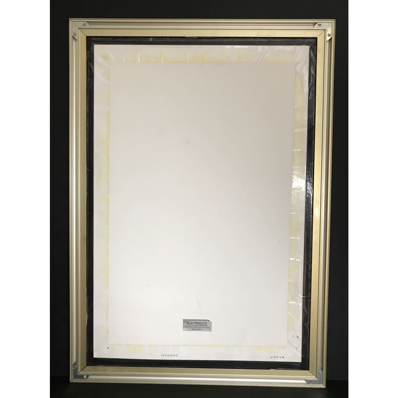 DJ Quik Rhythm Al-Ism RIAA Certified Gold Album Award Plaque - Perfect for Music Collectors & Hip-Hop Memorabilia Displays