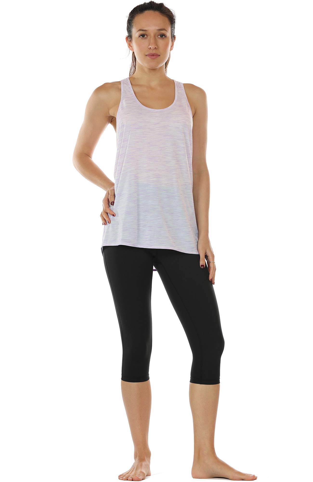 ICY ZONE Women's Workout Tank Tops - Breathable Athletic Yoga Gym Shirts for Women, Muscle Tank Tops | Perfect for Yoga, Running, Gym & Fitness Training