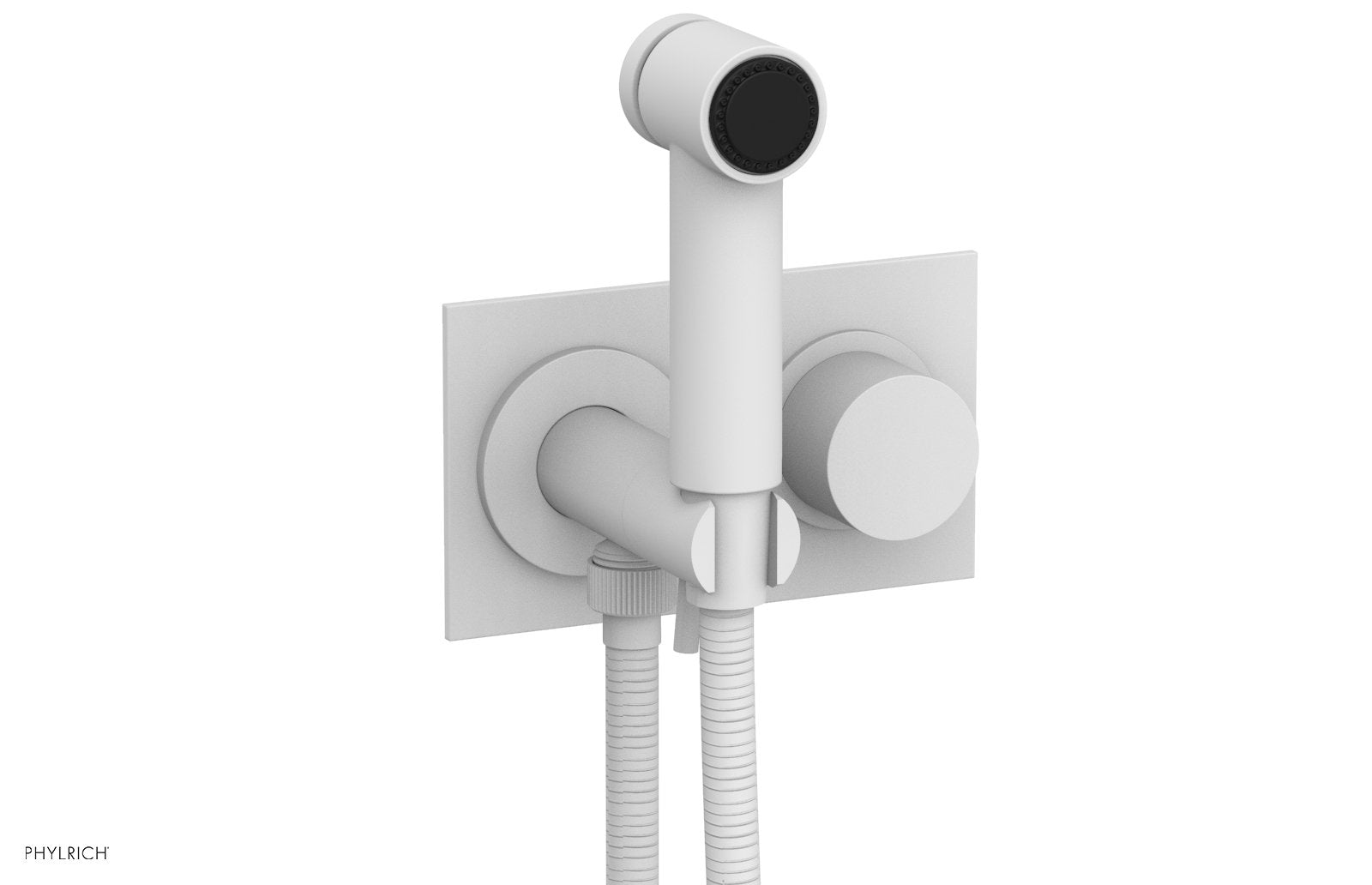 BASIC II Wall Mounted Bidet with Smooth Handle - 230 66 - Modern Bathroom Upgrade for Enhanced Hygiene & Comfort