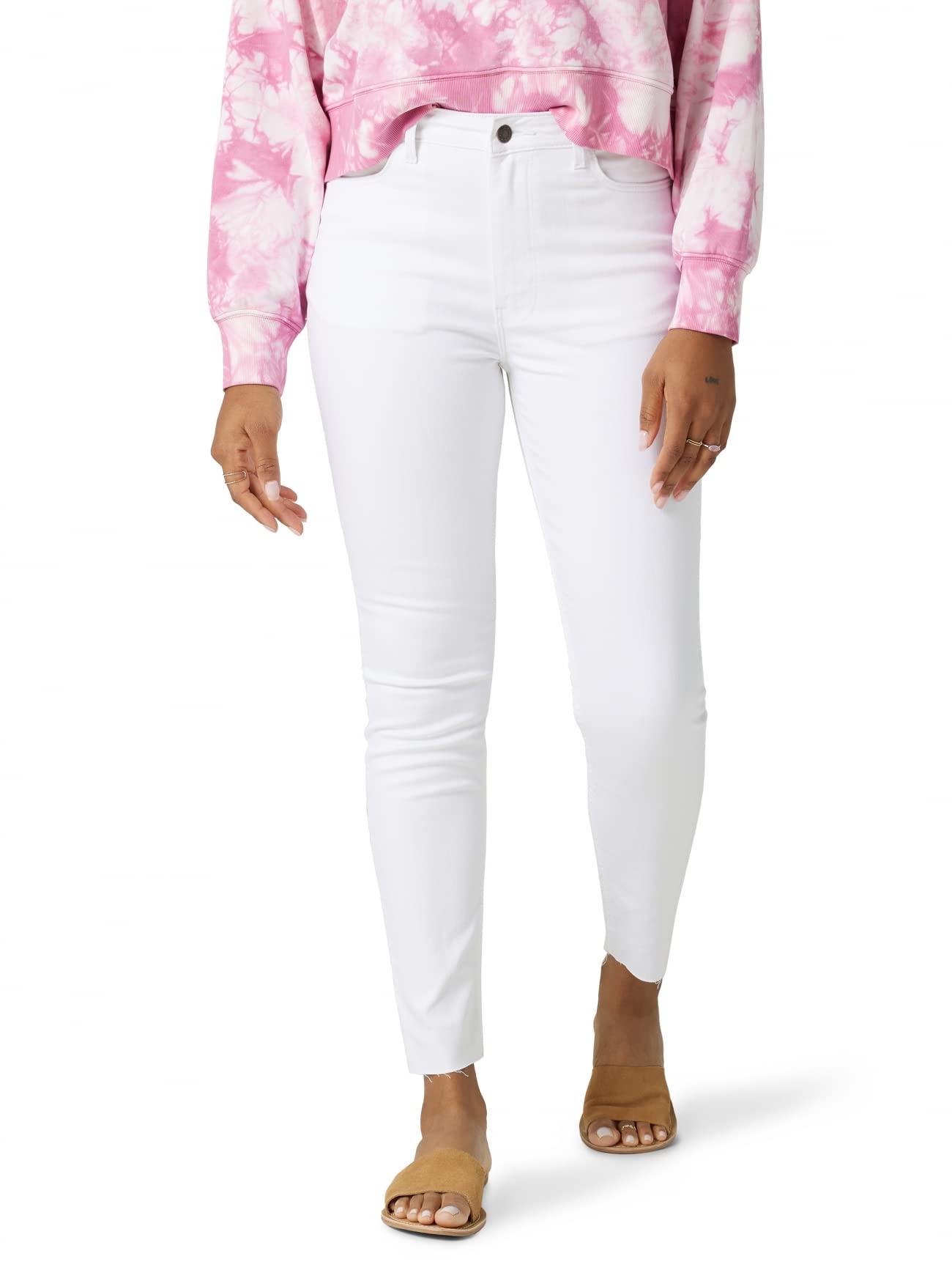 Wrangler Women's High Rise Unforgettable Skinny Jeans - Stretch Denim Pants for Casual Wear & Everyday Comfort | Perfect for Work, Date Night & Weekend Outfits