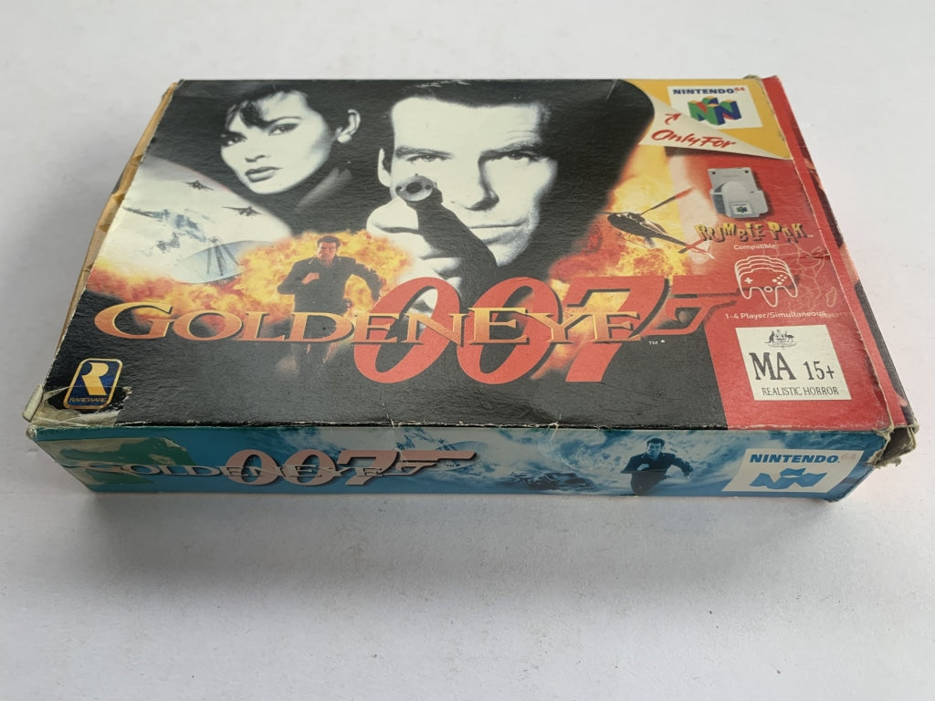 Goldeneye 007 Nintendo 64 Complete In Box - Retro Video Game Collector's Edition for N64 Console Gaming & Display