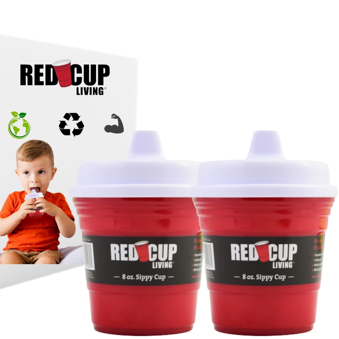 **Toy Story Baby Sippy Cups - Set of 2 BPA-Free, Eco-Friendly 8 oz Toddler Drinking & Snack Cups for Boys & Girls | Leak-Proof, Travel-Friendly for Home, Daycare & On-the-Go**