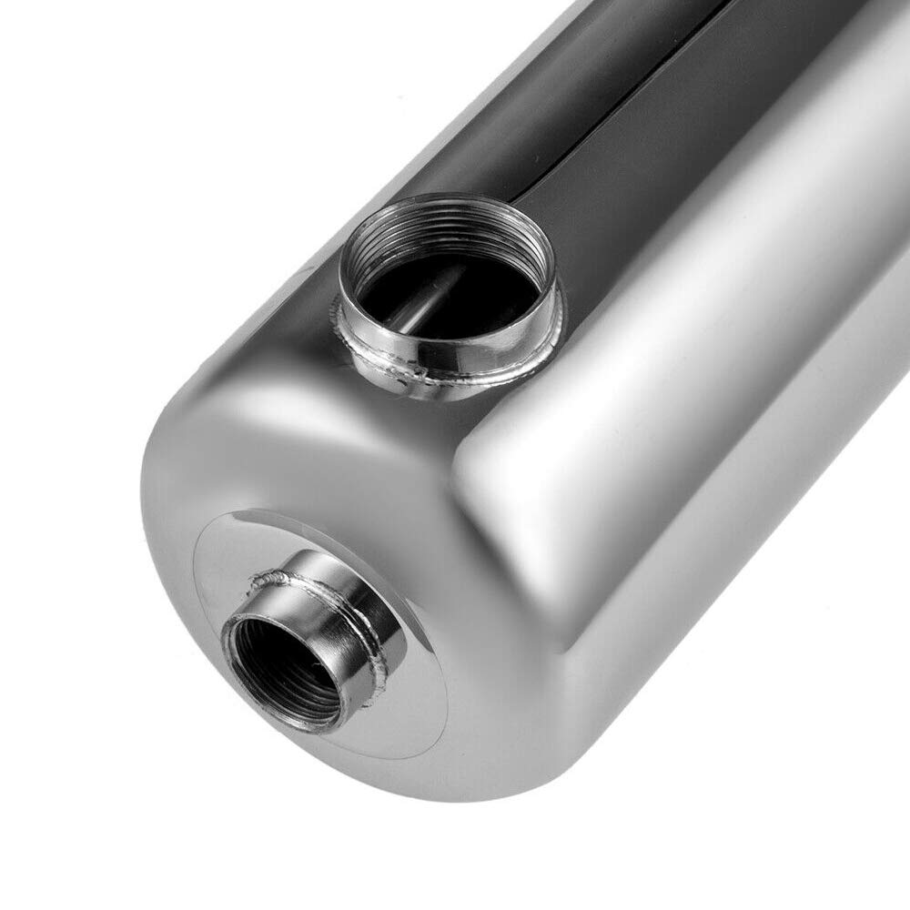 304 Stainless Steel Swimming Pool Heat Exchanger - 200 kBtu/Hour Saltwater Pool Heater with 1