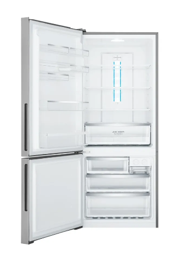 Westinghouse WBE4302AC 425L Bottom Freezer Refrigerator - Energy Efficient, Spacious Design for Modern Kitchens & Home Storage