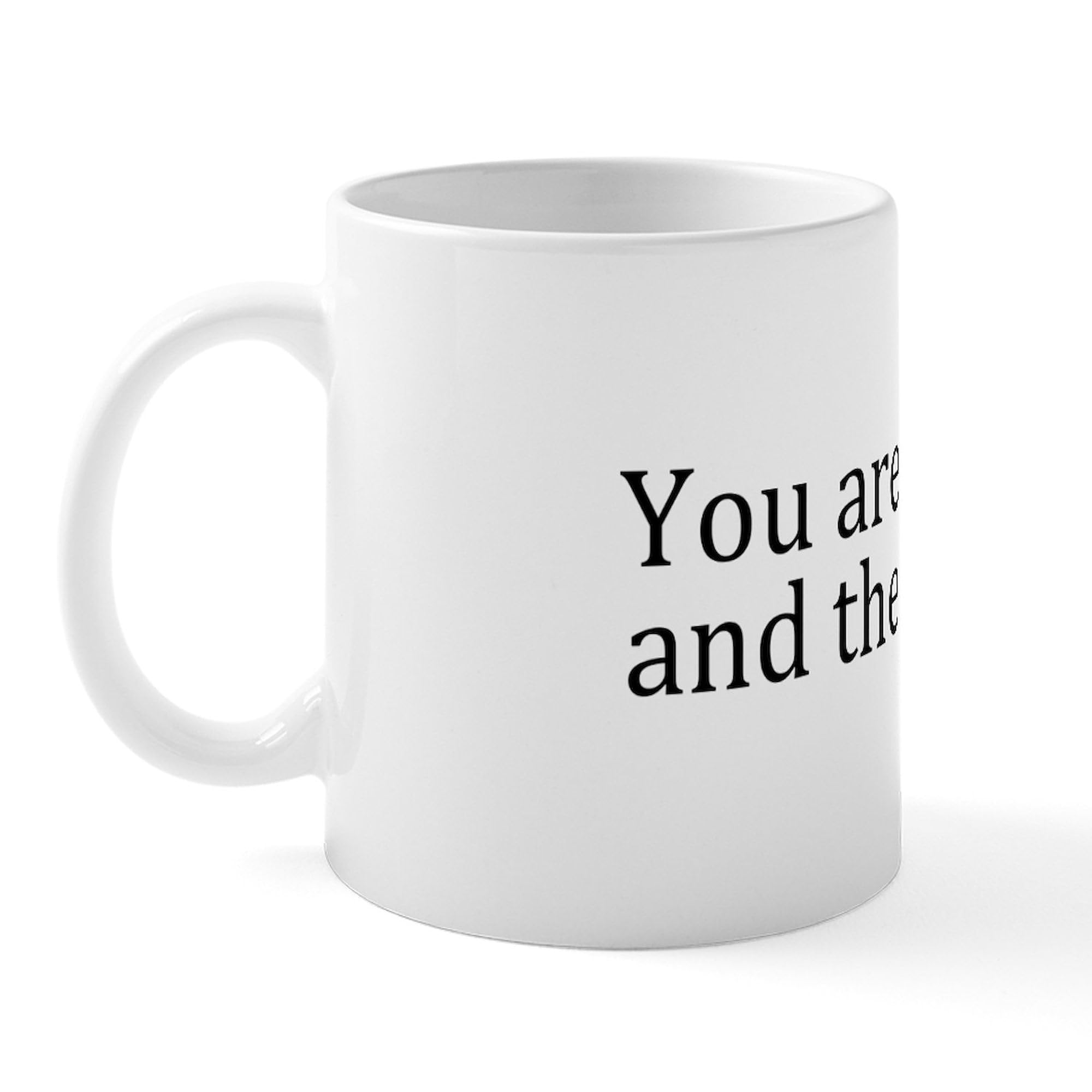 CafePress Therestisdrag 11 oz (325 ml) Ceramic Coffee Mug - Perfect for Home, Office & Gifts | Funny Novelty Drinking Cup for Tea, Hot Chocolate & Coffee Lovers