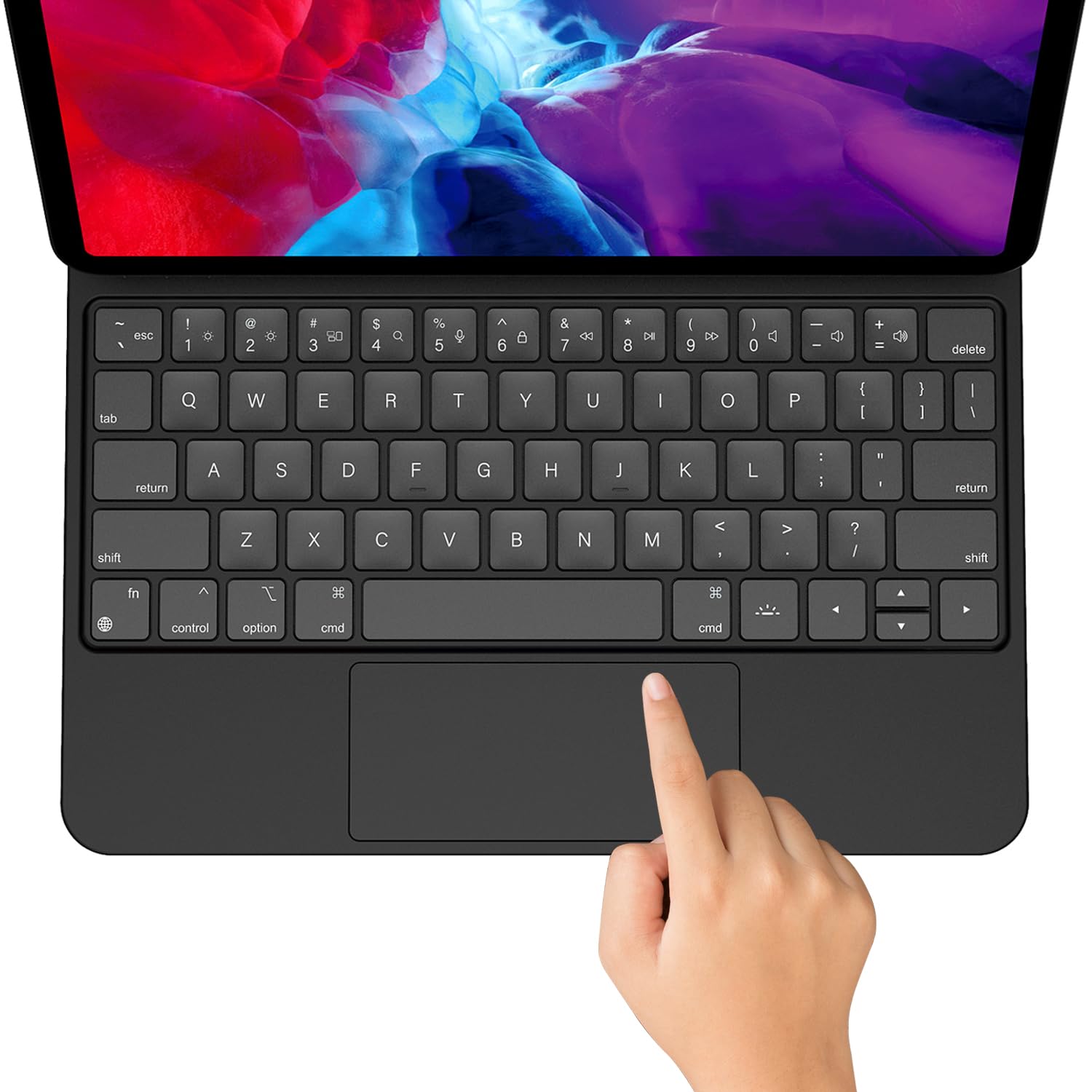 Magic-Style Bluetooth Keyboard Case for iPad Air 11