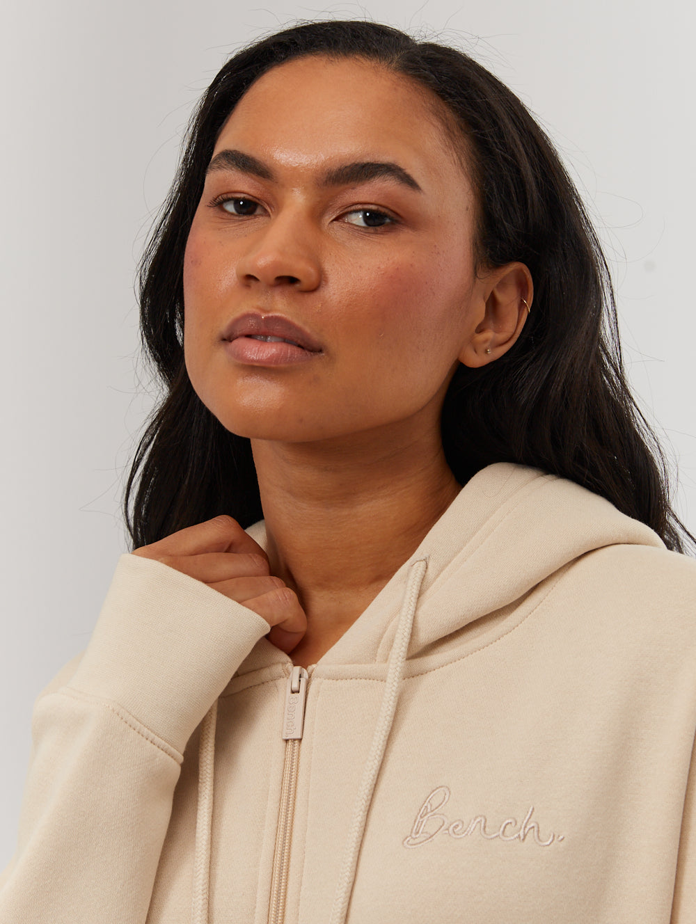 Naos Oversized Zip Up Hoodie for Men & Women - Cozy Fleece Pullover with Front Pockets - Perfect for Casual Wear, Gym, and Outdoor Activities