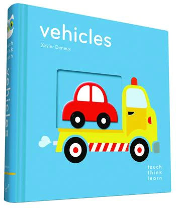 TouchThinkLearn: Interactive Vehicles Book for Kids – Perfect for Early Learning, Toddler Education & Sensory Play at Home or School