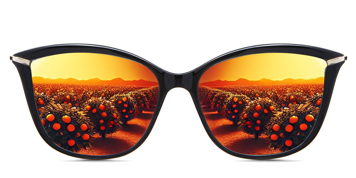 Yuki Women's Prescription Polarized Sunglasses - UV Protection, Fashionable & Comfortable for Driving, Outdoor Activities & Daily Wear