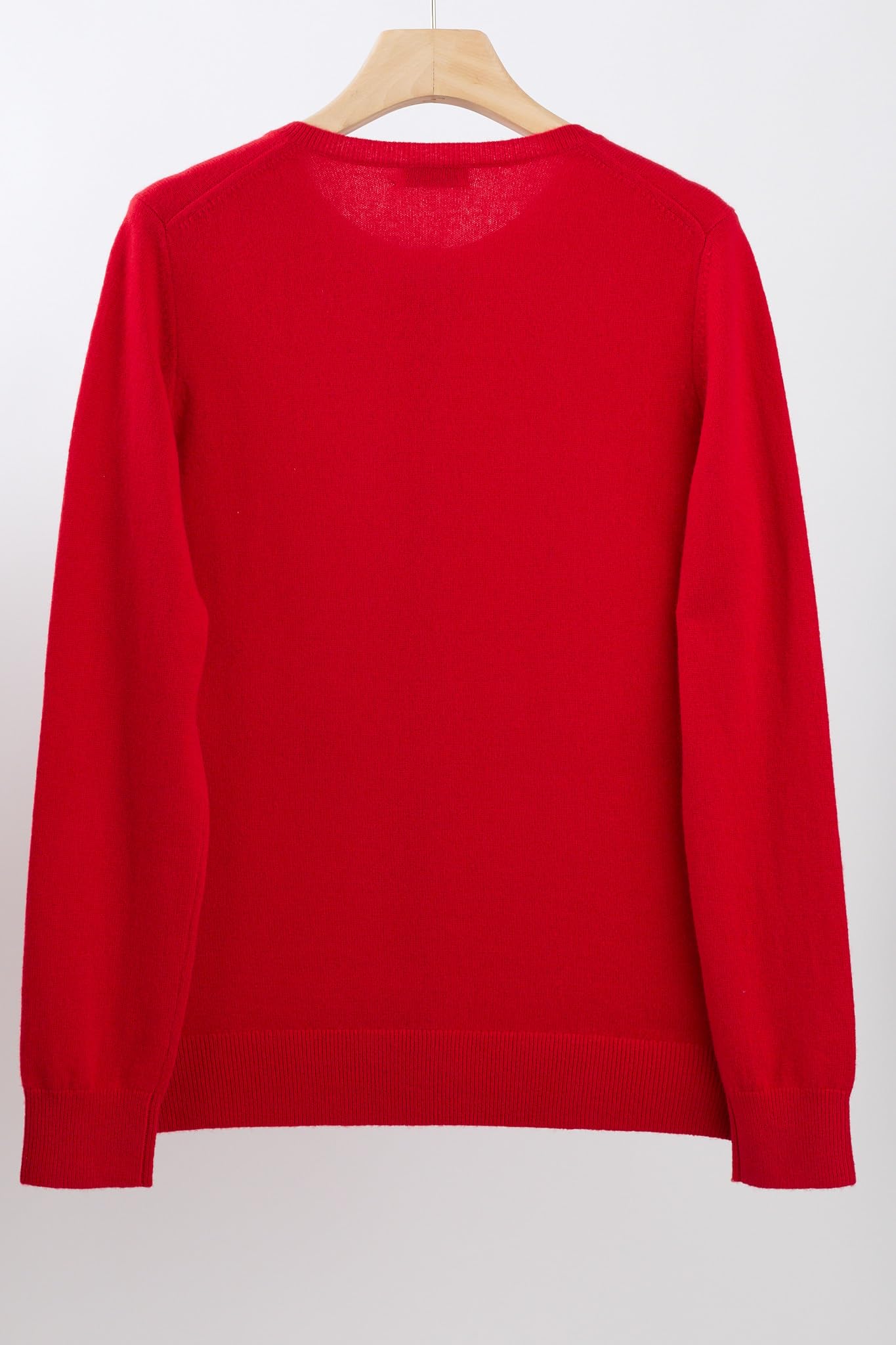 JENNIE LIU Women's 100% Pure Cashmere Button Front Long Sleeve Crewneck Cardigan Sweater | Soft & Warm Winter Knitwear | Perfect for Office, Date Night & Casual Outfits