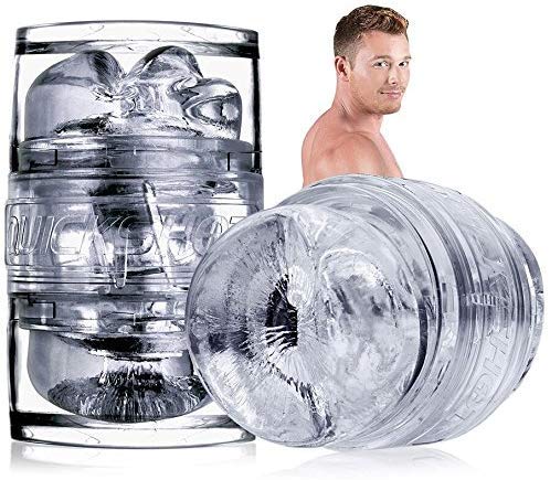 Fleshlight Fleshjack Brent Corrigan Quickshot - Compact Male Masturbation Toy for Discreet Solo Pleasure & Travel