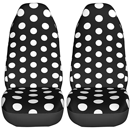 Black White Polka Dots