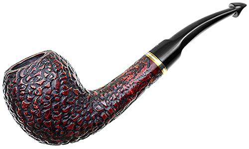 Peterson Kinsale Rusticated XL25 P-Lip Tobacco Pipe - Premium Smoking Pipe for Relaxation & Collectors | Perfect for Home Use, Outdoor Smoking & Gifts
