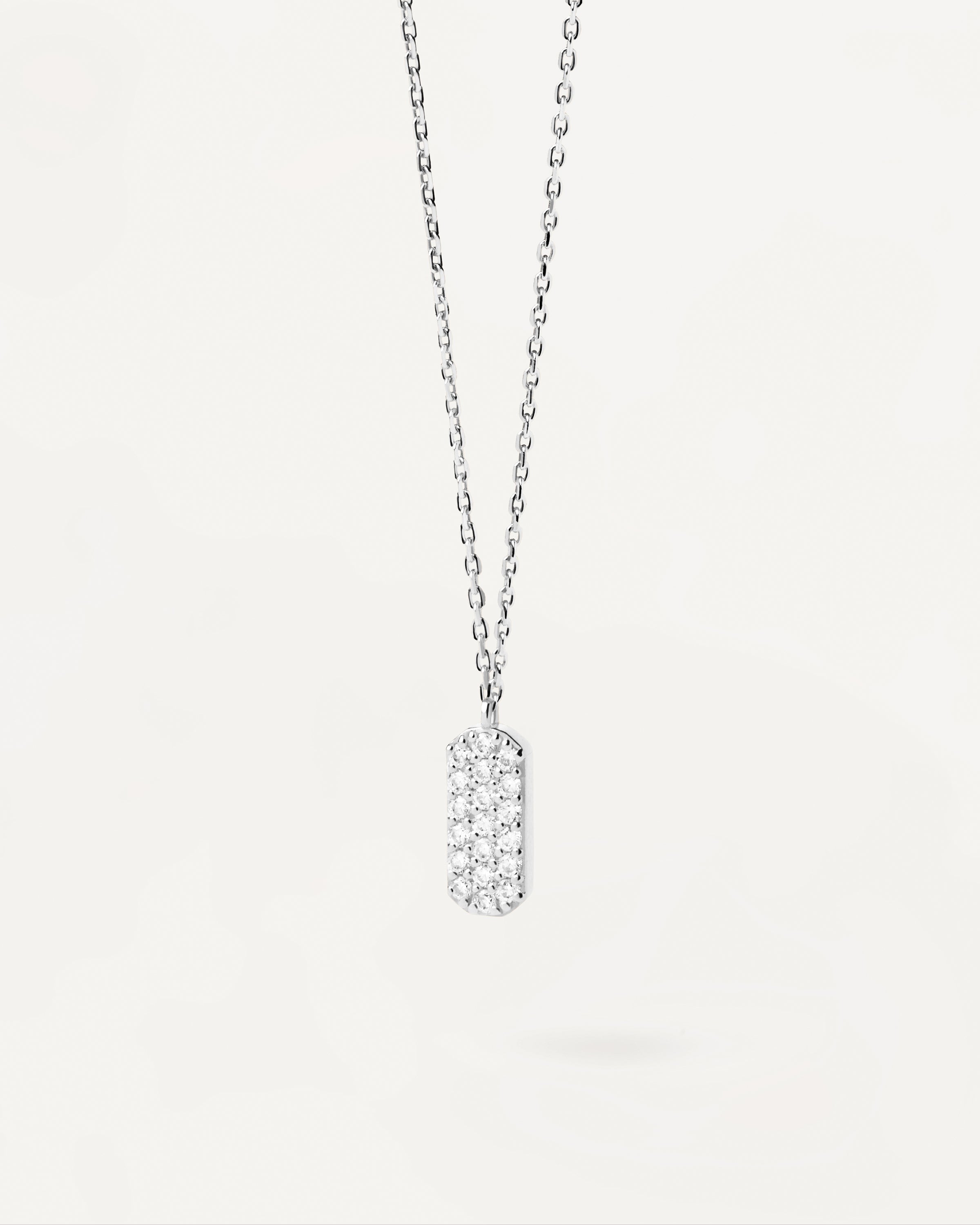 Icy Silver Necklace for Women - Elegant Sterling Silver Pendant Jewelry Gift for Her - Perfect for Parties, Weddings & Everyday Wear