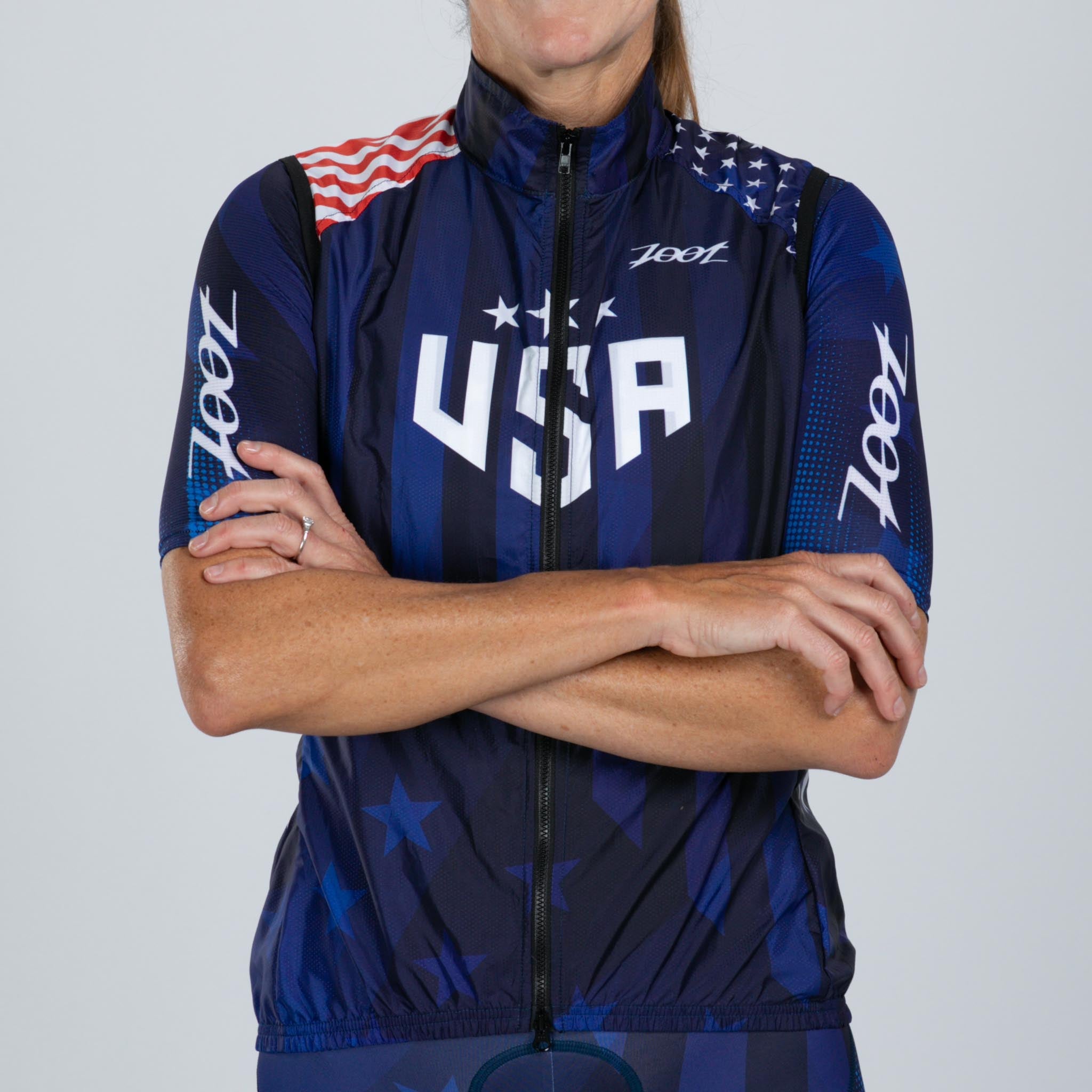 Women's Lightweight Cycling Vest - Breathable & Reflective for Safety | Perfect for Road Biking, Running & Outdoor Activities