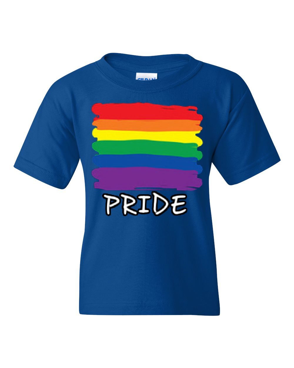 Rainbow Flag LGBT Pride Youth T-Shirt - Gay Rights Love Wins Kids Tee for Pride Parades & LGBTQ+ Events