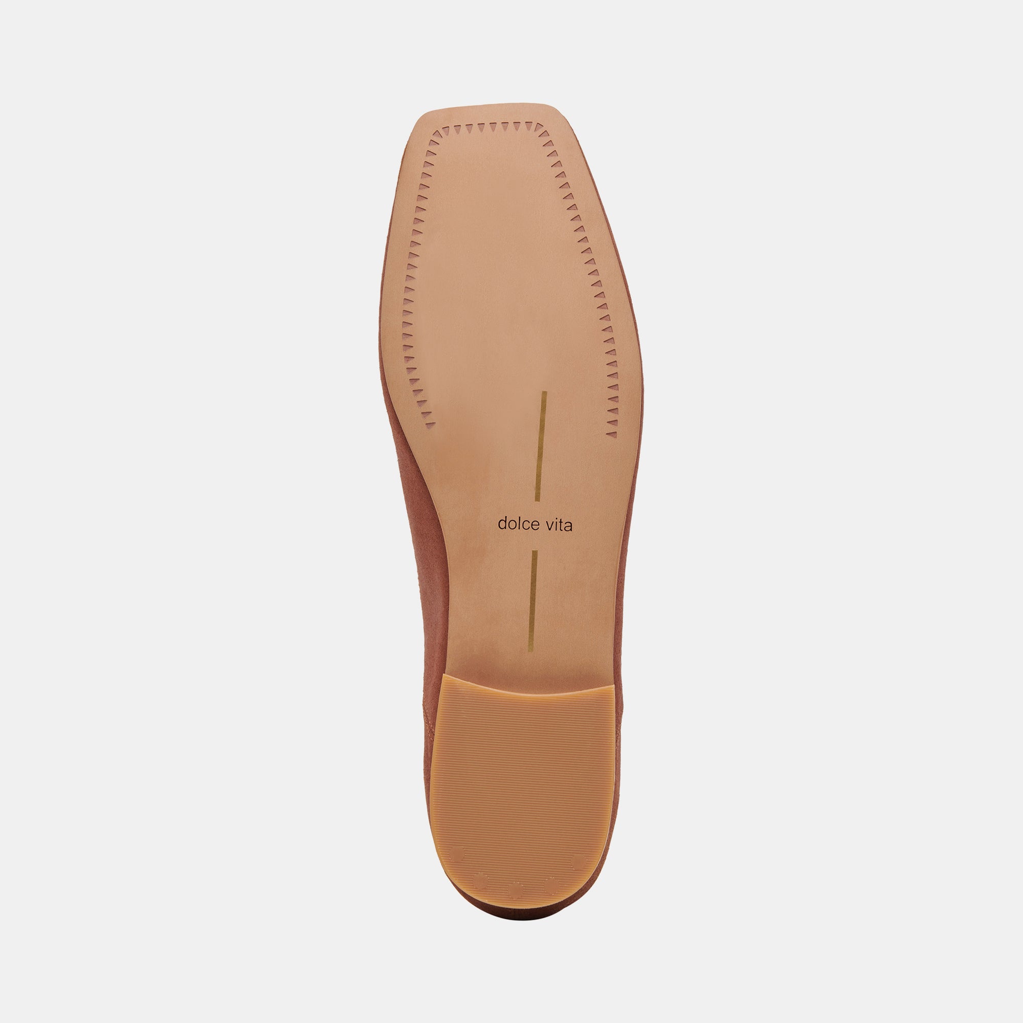 ANISA Ballet Flats for Women - Copper Metallic Suede Comfortable Slip-On Shoes | Perfect for Work, Casual Wear & Dancing